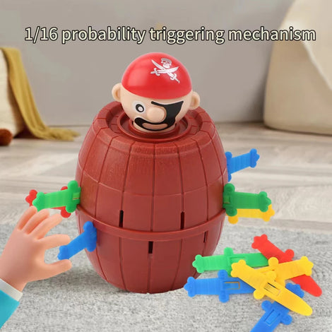 Pirate Barrel Toy Set
