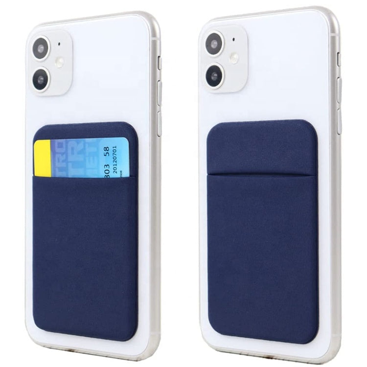 Elastic Mobile Phone Card Holder