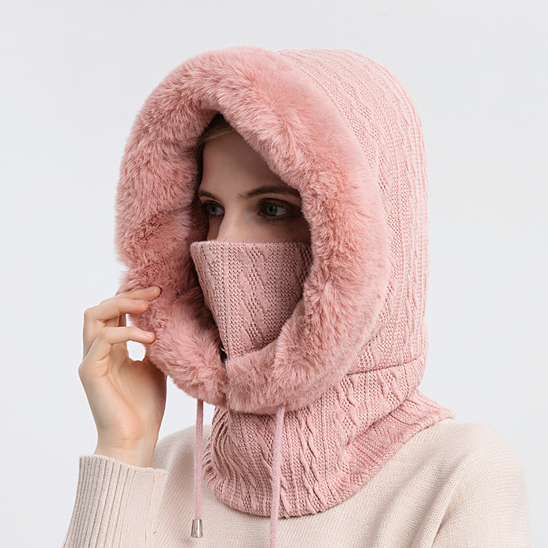 Hooded Neck Warmer Mask