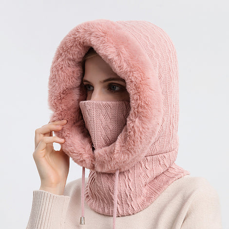 Hooded Neck Warmer Mask