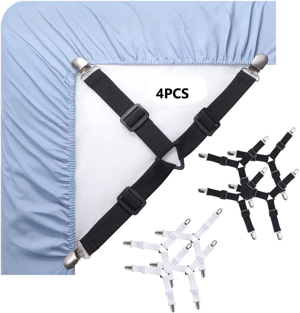 Triangle Elastic Adjustable Sheet Clips