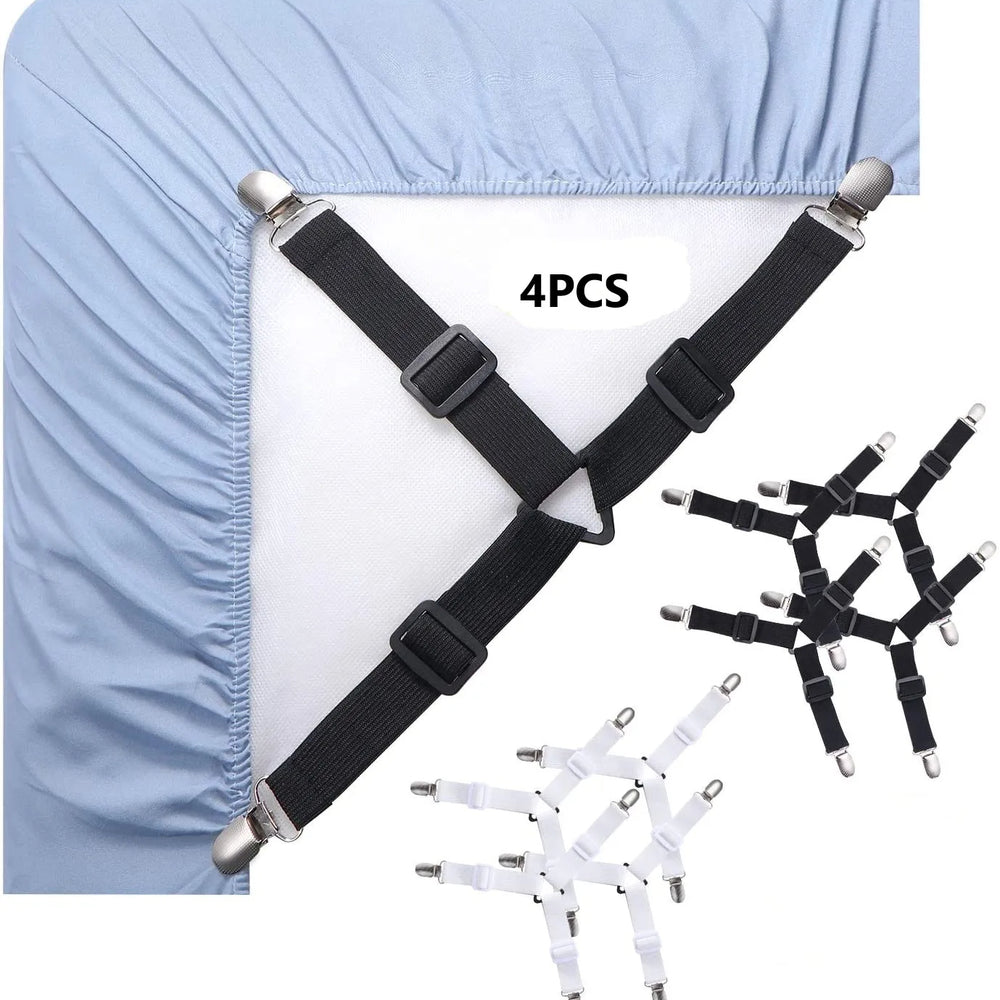 Triangle Elastic Adjustable Sheet Clips