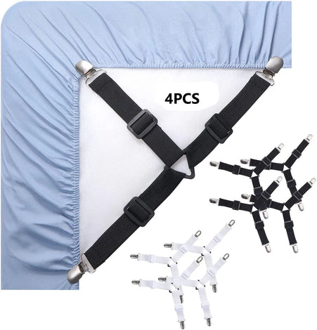 Triangle Elastic Adjustable Sheet Clips