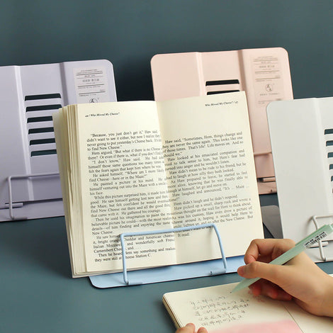 Adjustable Cookbook Documents Holder