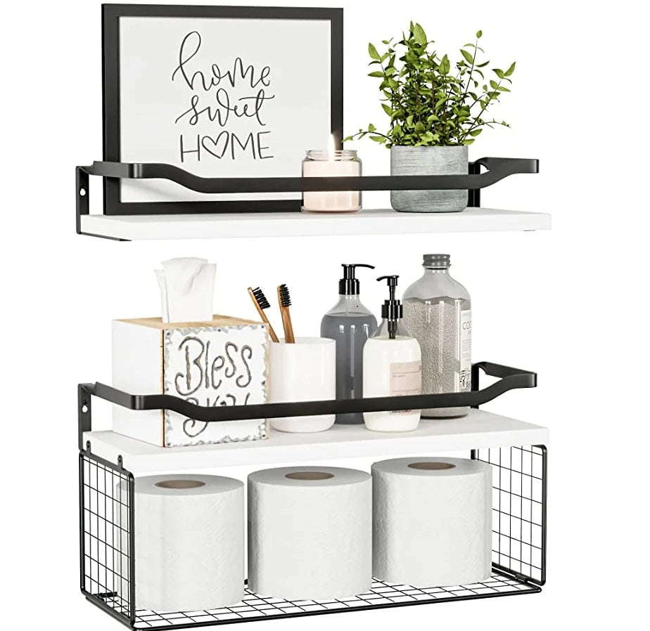 Wall rack Bathroom Shelves