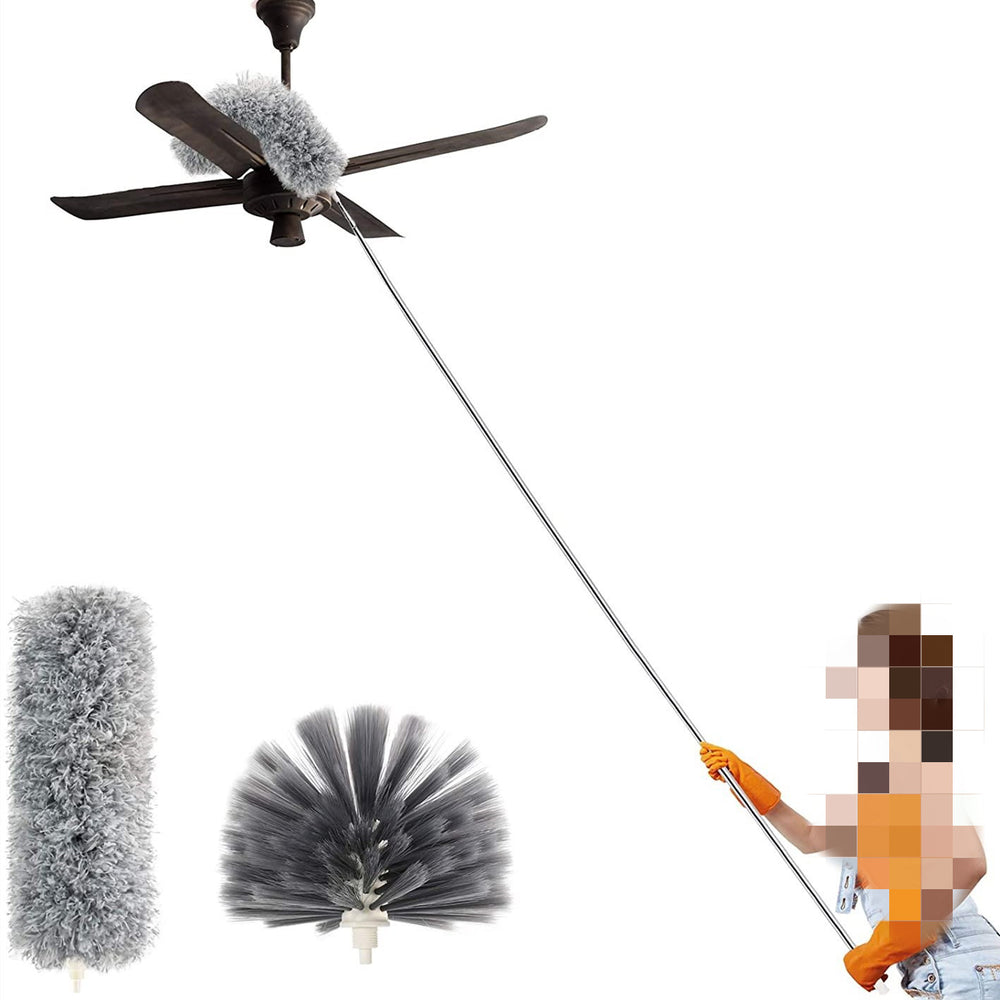 X-Rain Stainless Steel & Microfiber Cleaning Duster