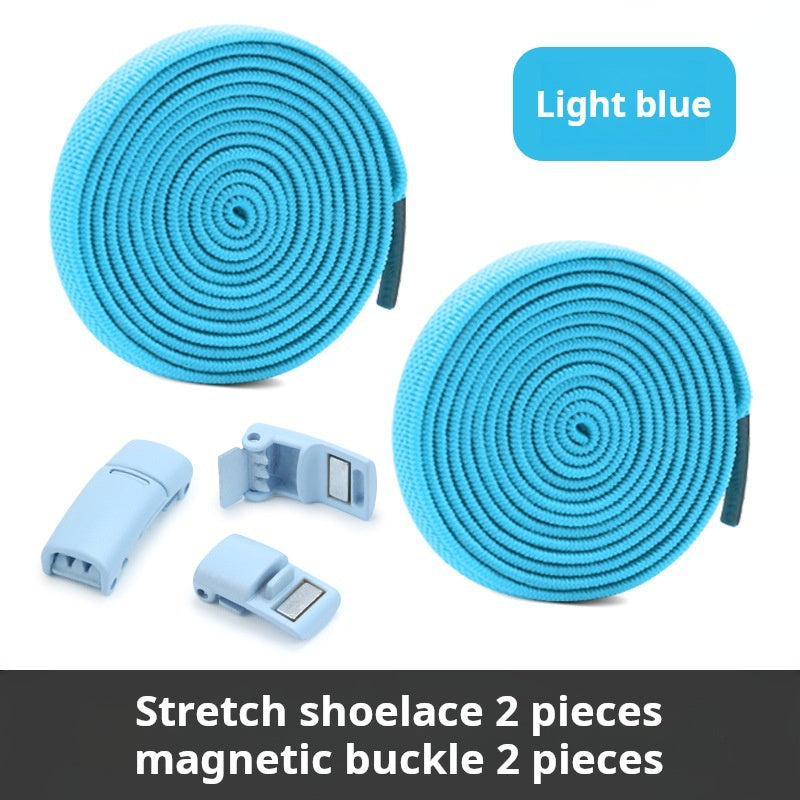 Magnetic buckle shoelaces Lock