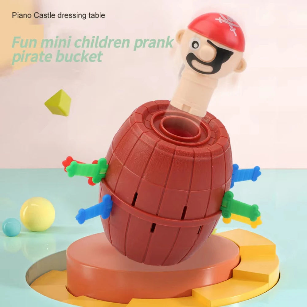 Pirate Barrel Toy Set