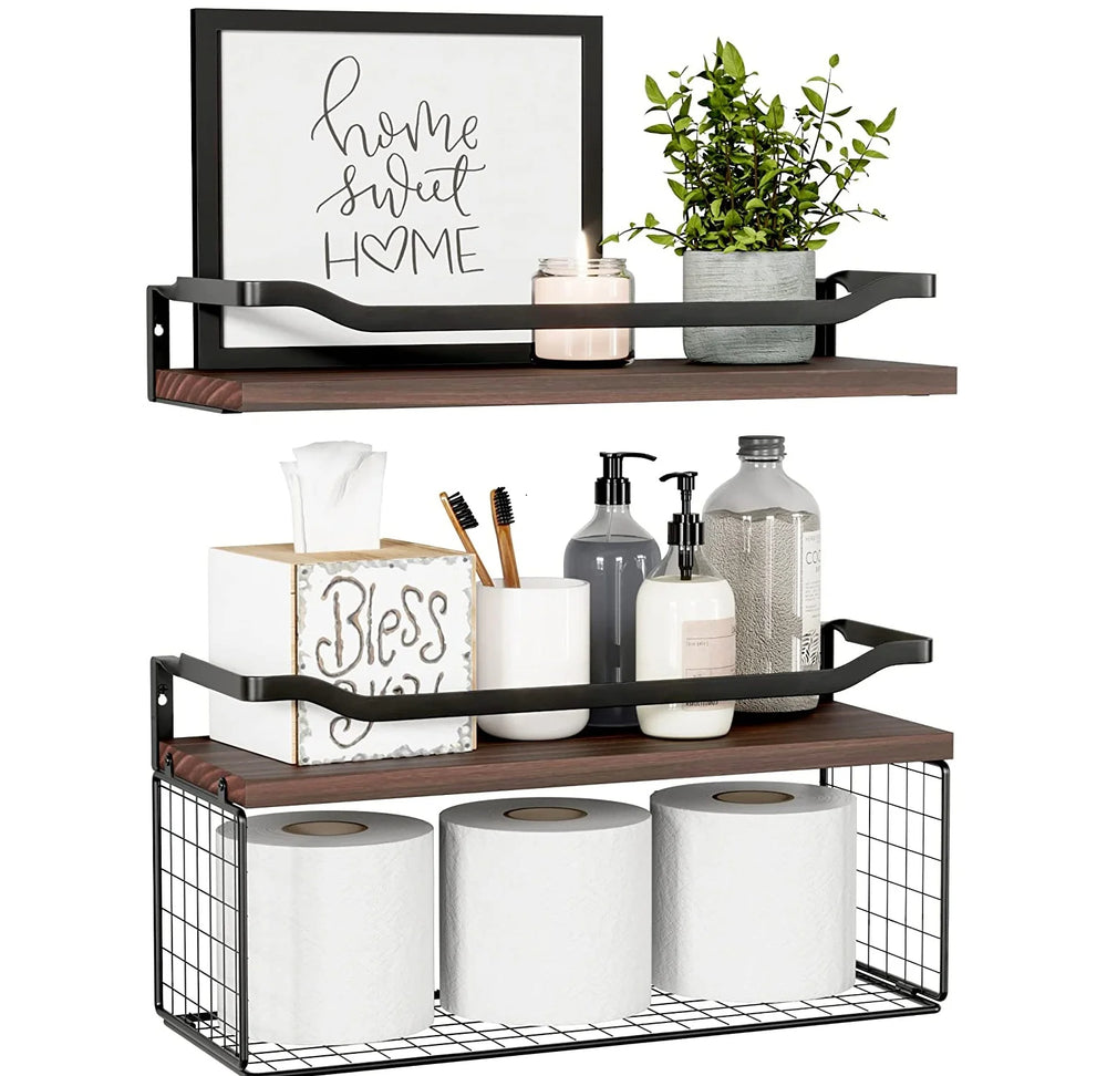 Wall rack Bathroom Shelves