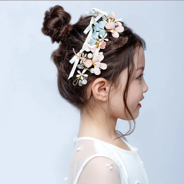 Korean Flower Kids Headband