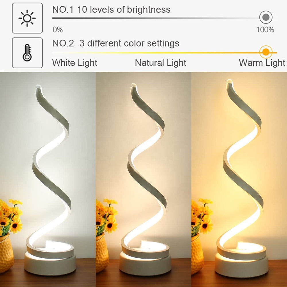 Curved Arc Lamp