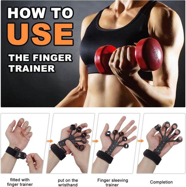 Finger Grip Strength Trainer