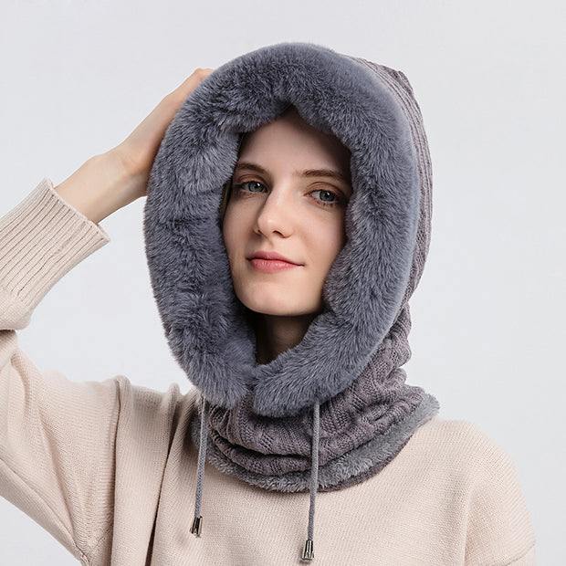 Hooded Neck Warmer Mask