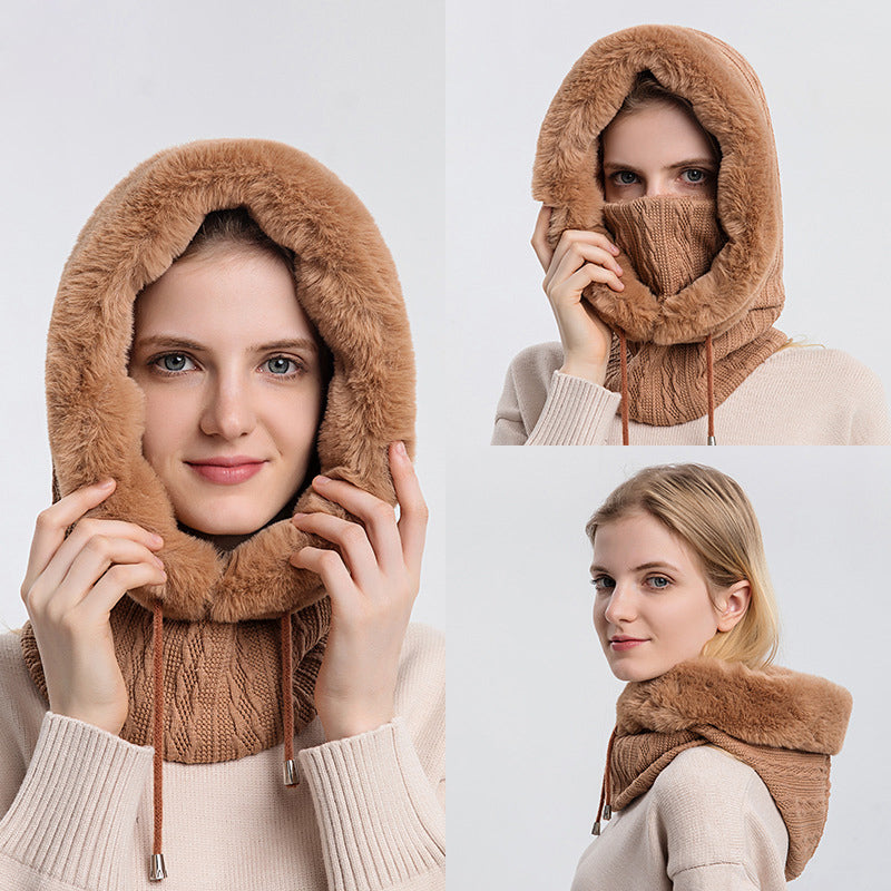 Hooded Neck Warmer Mask