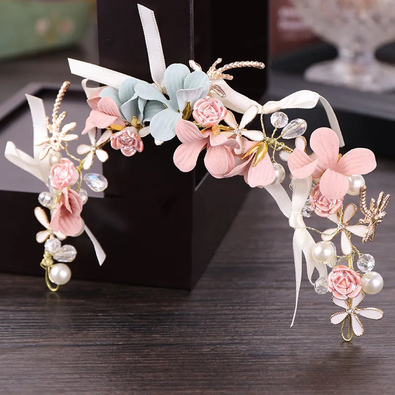 Korean Flower Kids Headband