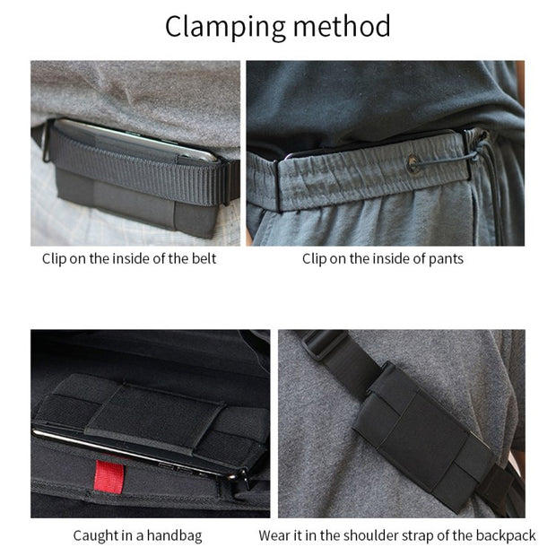 Portable Hidden Waist Phone Pouch