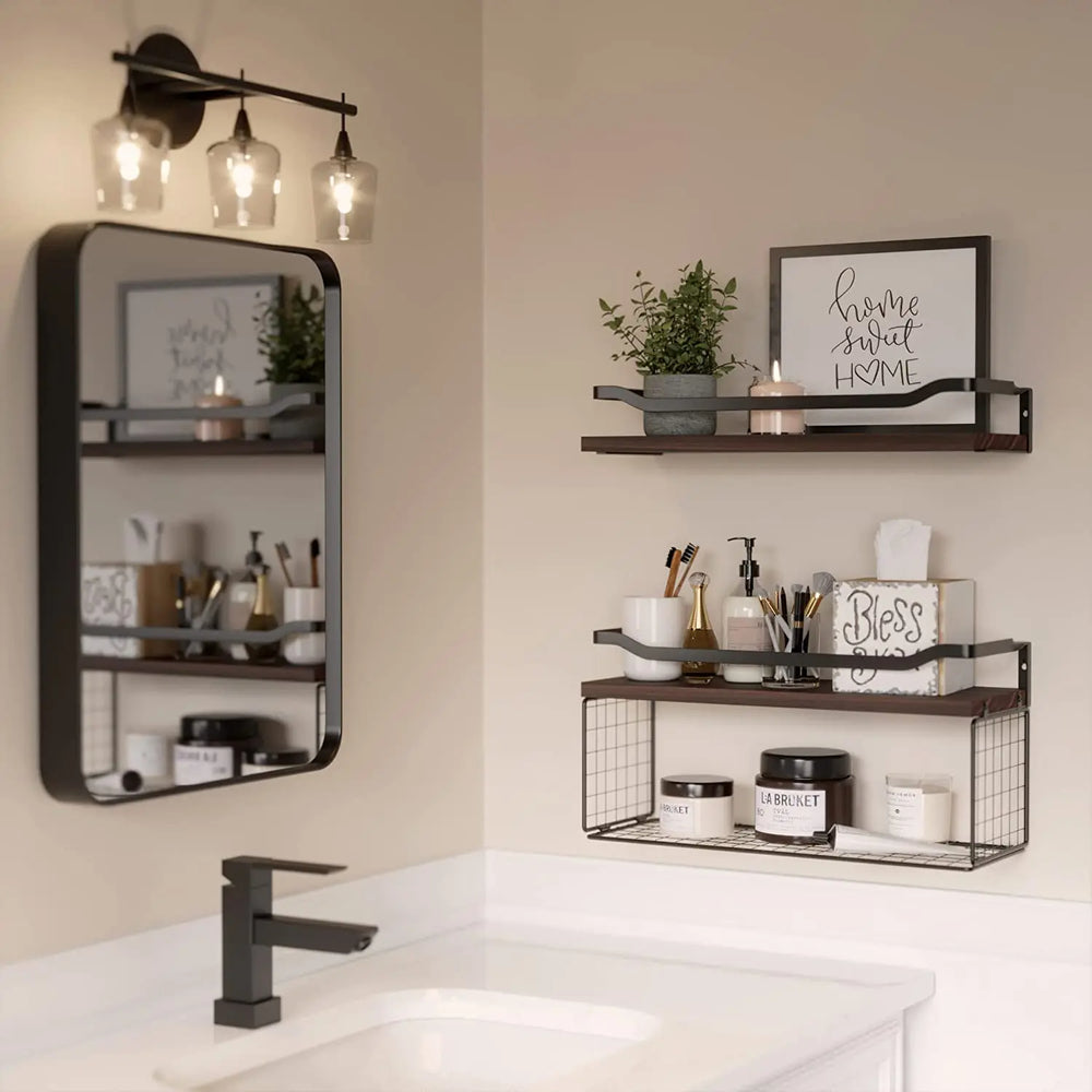 Wall rack Bathroom Shelves