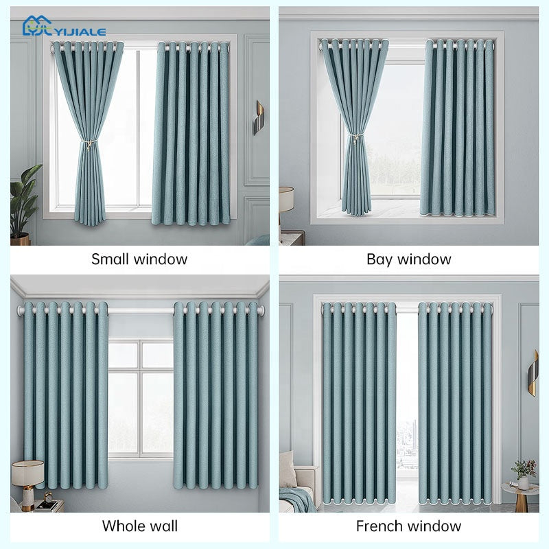 No Drill Extendable Curtain Rod
