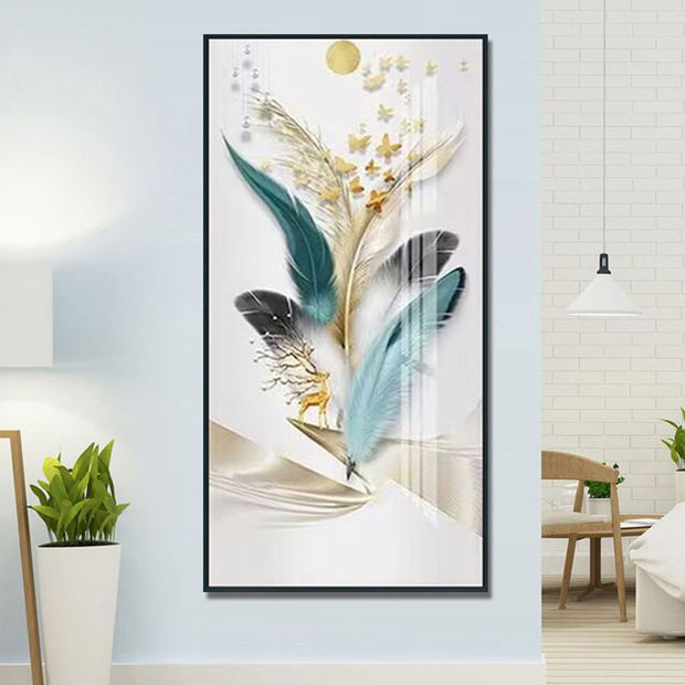 Modern Nordic Abstract Flower