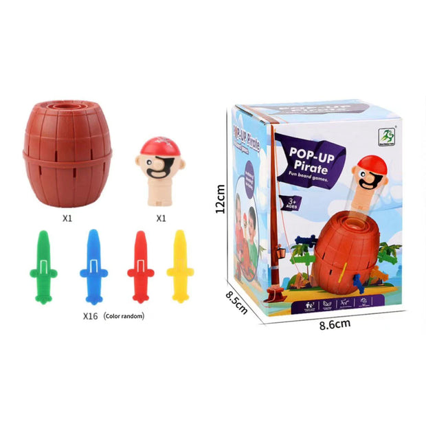 Pirate Barrel Toy Set