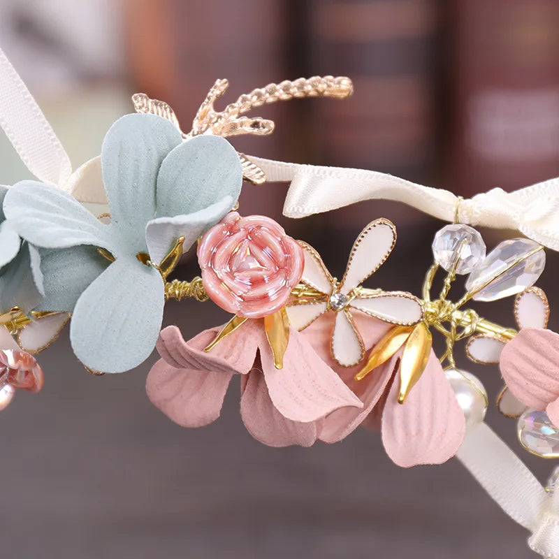 Korean Flower Kids Headband