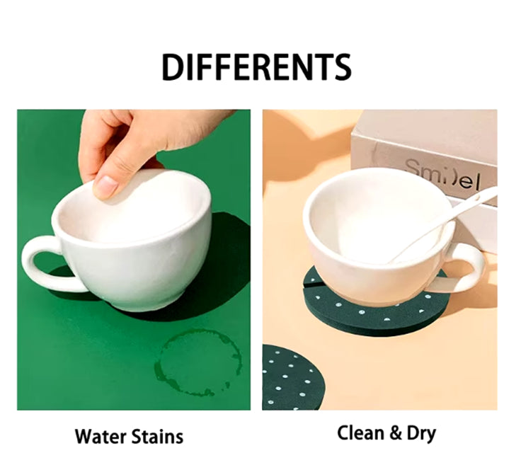 Creative Round Heat-Insulated Cup Pad