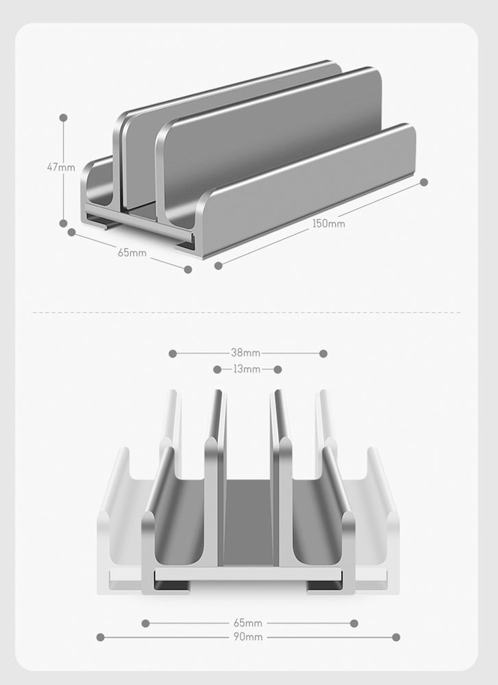 Space-saving Laptop Holder
