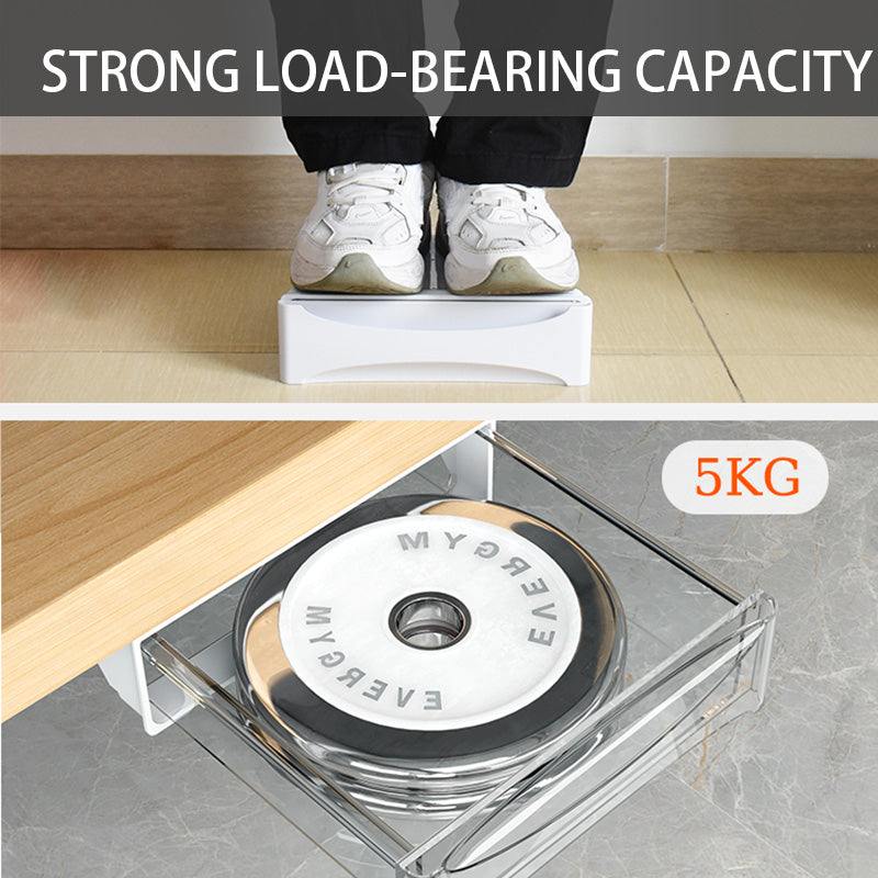 Under-Desk Adhesive Storage