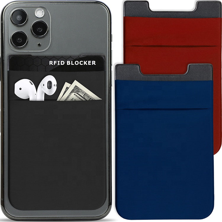Elastic Mobile Phone Card Holder
