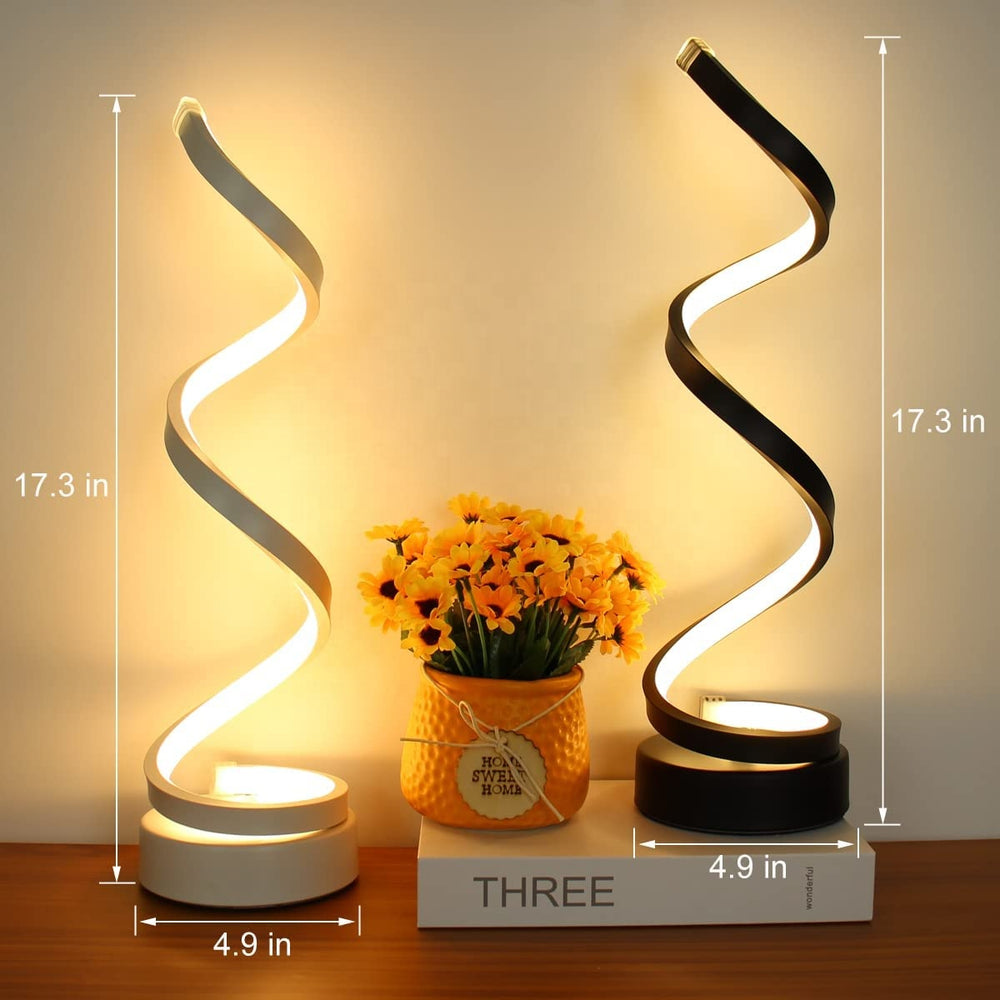 Curved Arc Lamp