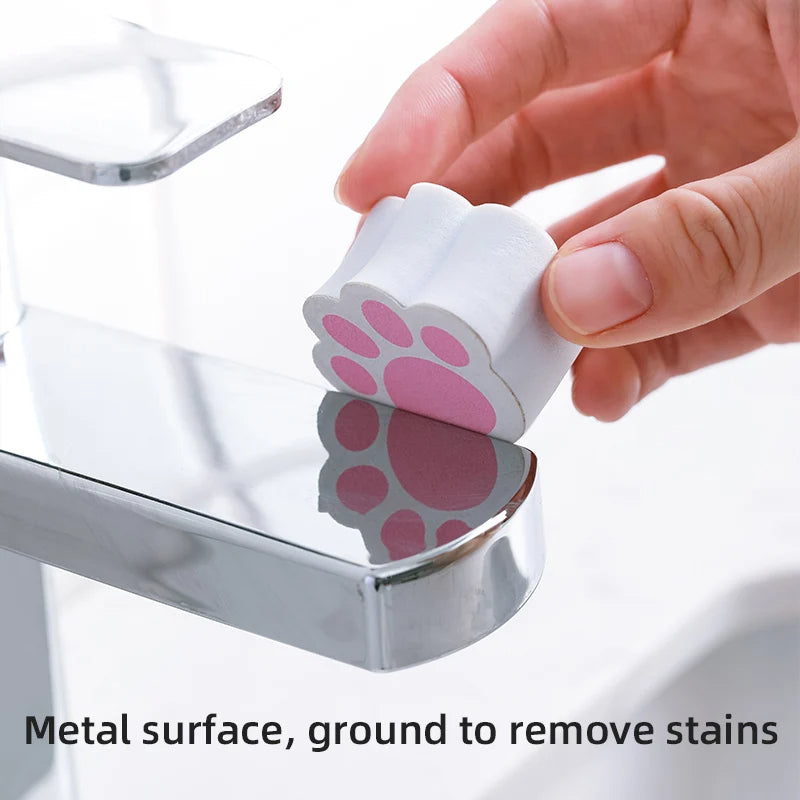 sponge bathroom glass mirror faucet