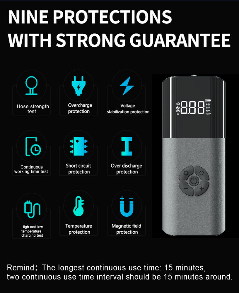Multi Function Bike Electric Pump