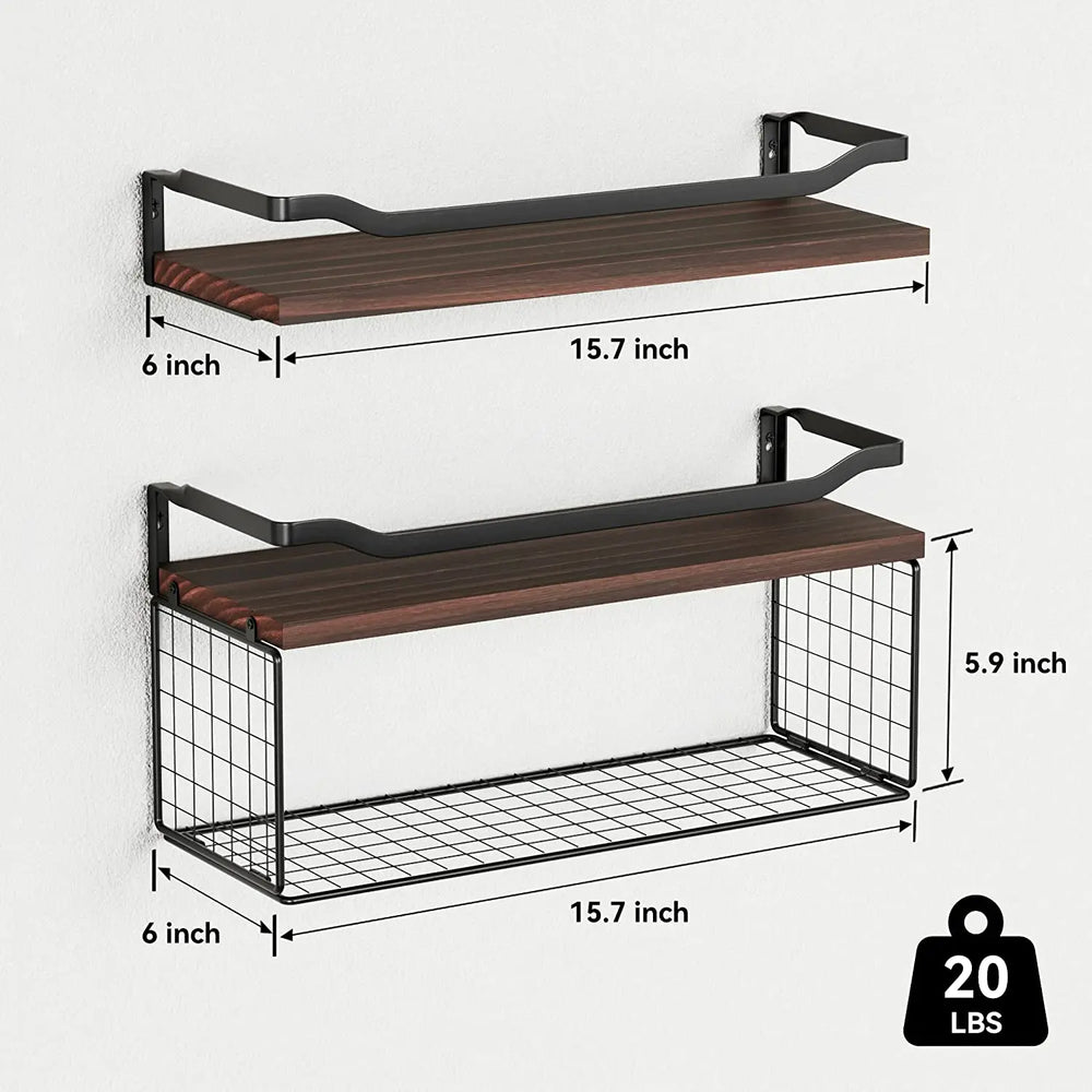 Wall rack Bathroom Shelves