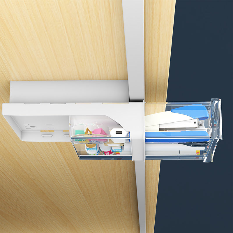 Under-Desk Adhesive Storage