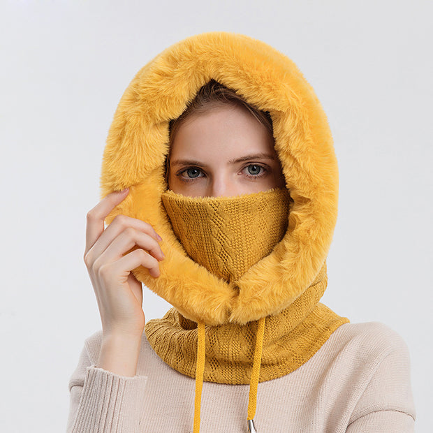 Hooded Neck Warmer Mask