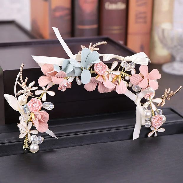 Korean Flower Kids Headband