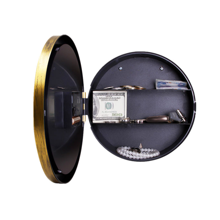 Hidden Storage Wall Clock