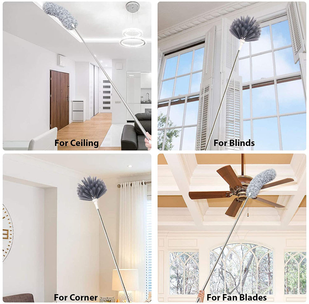 X-Rain Stainless Steel & Microfiber Cleaning Duster