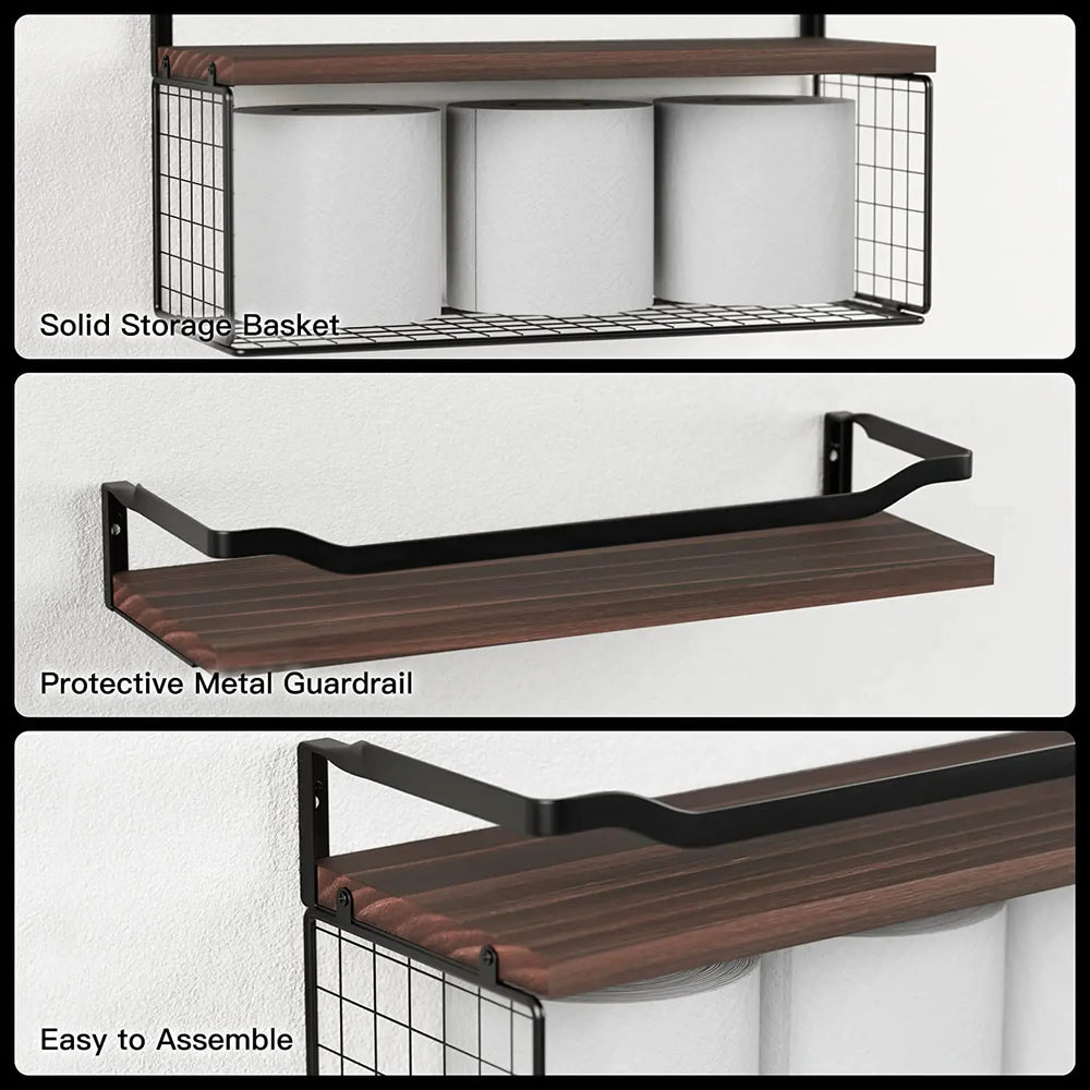 Wall rack Bathroom Shelves
