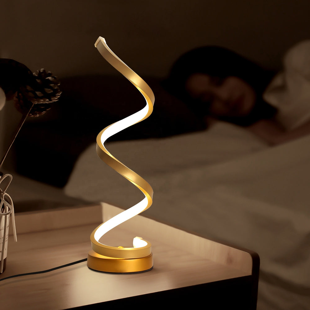 Curved Arc Lamp