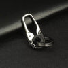 Men’s Metal Keychain with Light – Zinc Alloy Carabiner Design