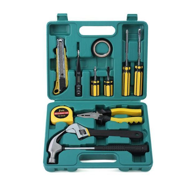 16 Pcs Set Emergency Tools Household Repair Tools Kit Set Box