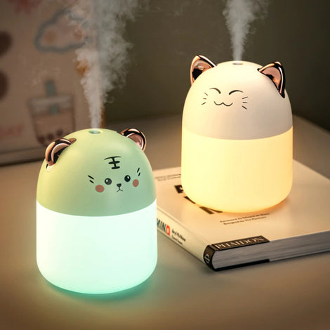 KITTY SHAPED SPRAY MIST HUMIDIFIER FOR ROOMS