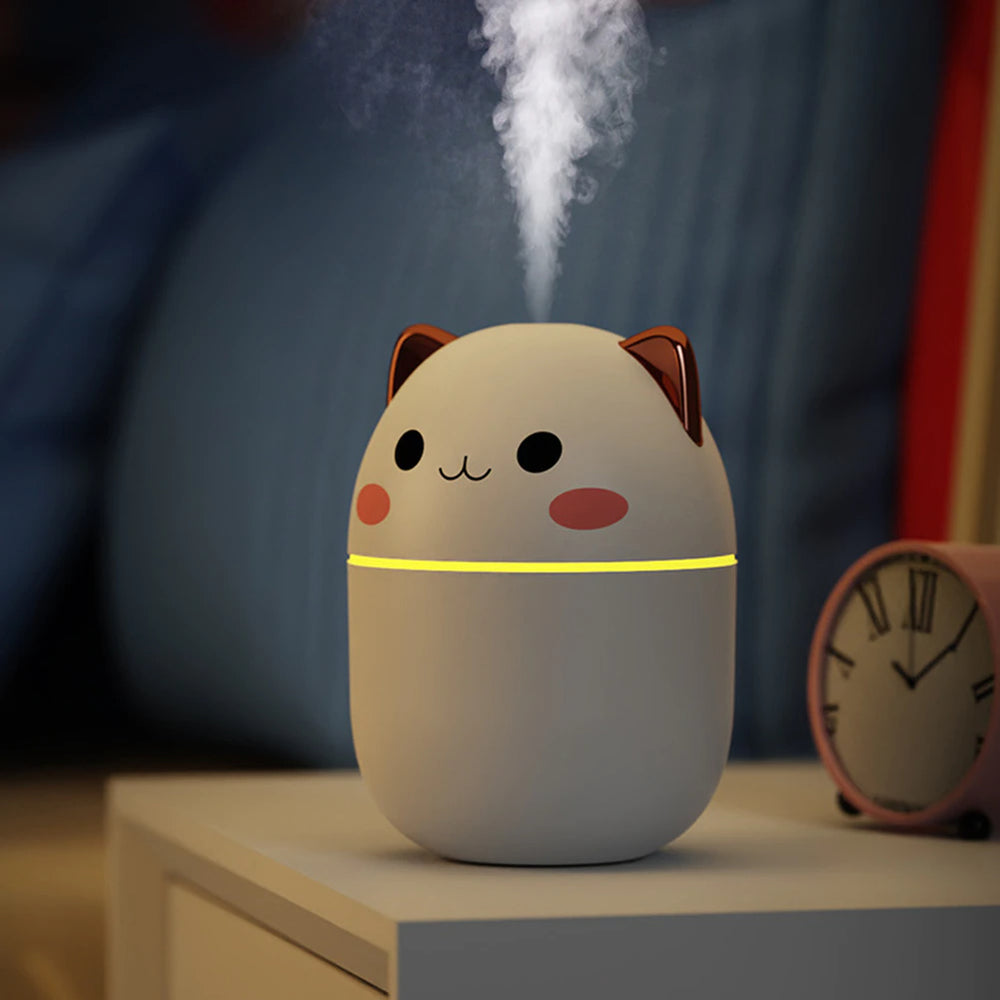 KITTY SHAPED SPRAY MIST HUMIDIFIER FOR ROOMS