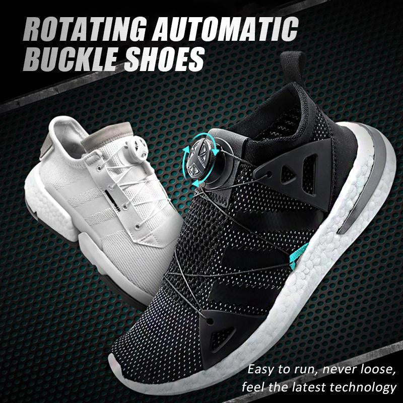 Rotating Automatic Buckle for Shoes