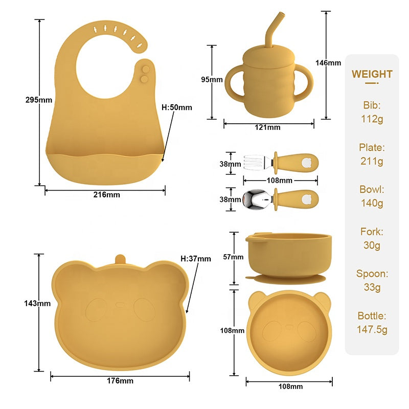 Baby Feeding Bowl with Spoon for Newborns and Toddlers