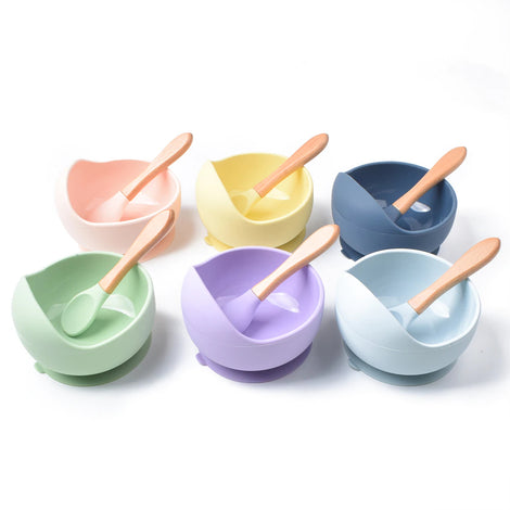 Infant Baby Feeding Bowl with Spoon