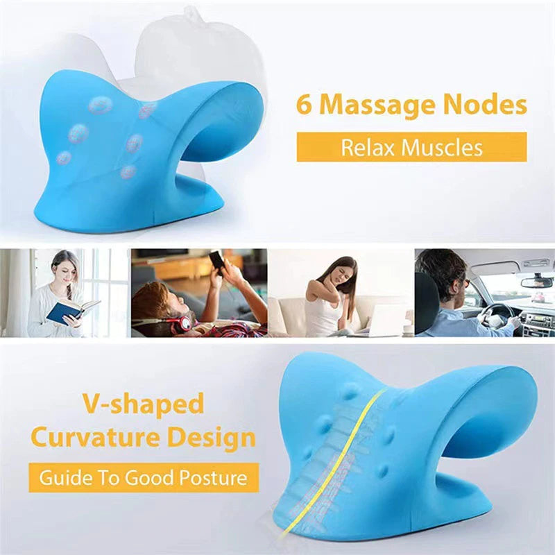 Cervical Traction Chiropractic Pillow
