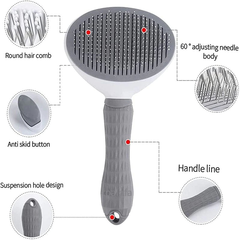 Pet Dog Hair Brush and Cat Comb Grooming Brush