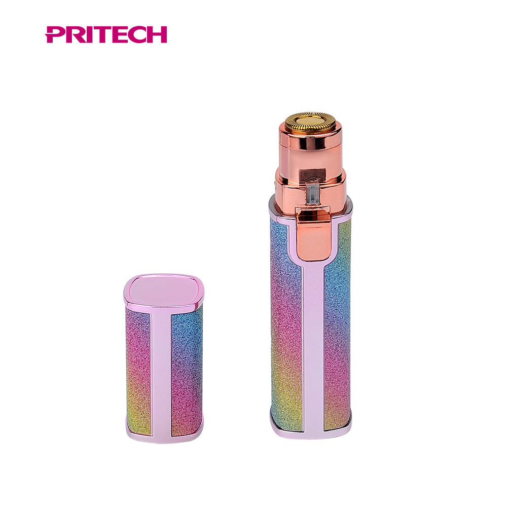 Flawless 2 In 1 New Facial Hair Remover Portable Eyebrow Trimmer For Women
